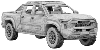 Photo Toyota Tacoma Trailhunter 2024 17