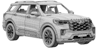 Photo Ford Explorer 2025 15