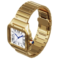 Photo Cartier Santos De Cartier Watch CRWGSA0029 5