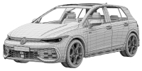 Photo Volkswagen Golf GTI 2024 14