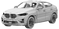 Photo BMW X6M Competition 2023 14