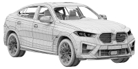 Photo BMW X6M Competition 2023 15