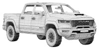 Photo RAM 1500 SRT TRX 2027 17