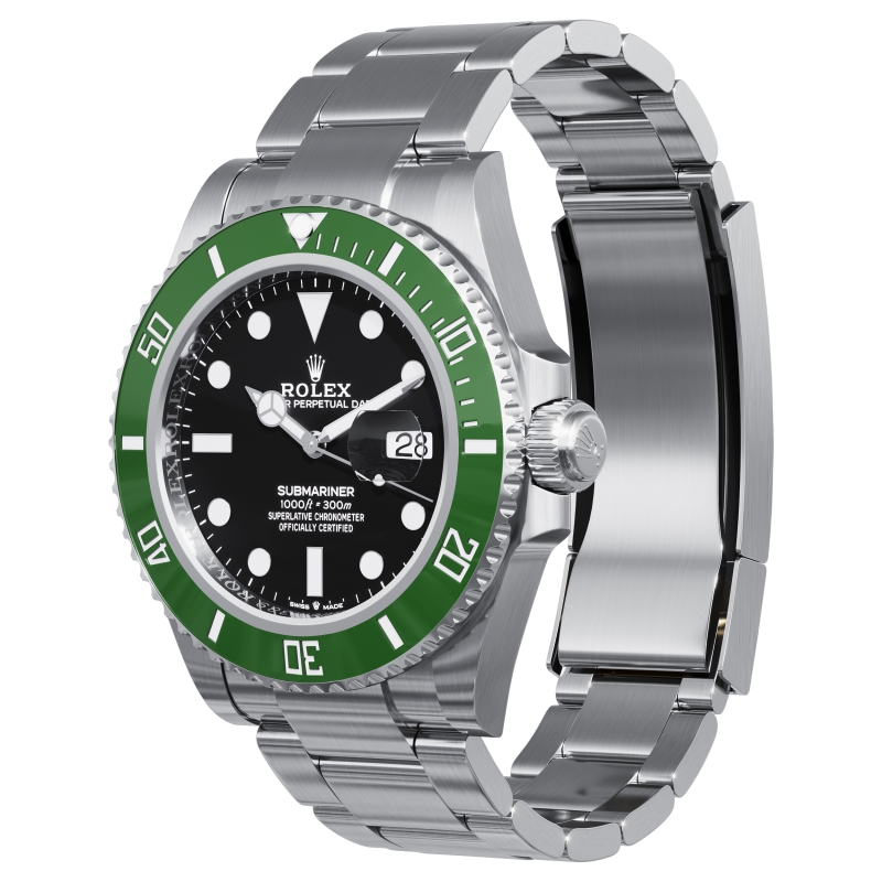 Photo Rolex Submariner Date green