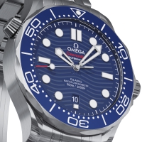 Photo Omega Seamaster Diver 300M blue 7