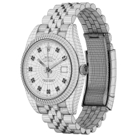 Photo Rolex Datejust 41 bright black dial 8