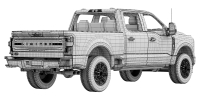 Photo Ford F-350 Super Duty Limited Edition 2024 16