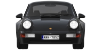 Photo Porsche 911 964 Turbo 1993 8