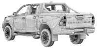 Photo Toyota Hilux INVINCIBLE 2024 16