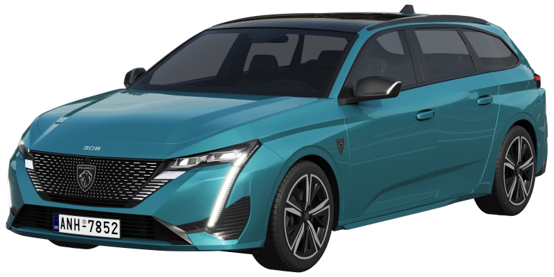 Photo Peugeot 308 SW hybrid 2022