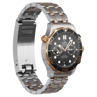 Photo Omega Seamaster Diver 300M 44mm gold on steel 2