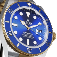 Photo Rolex Submariner Date blue 6