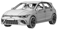 Photo Volkswagen golf 8 R 2022 14